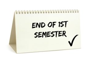 End of 1st Semester